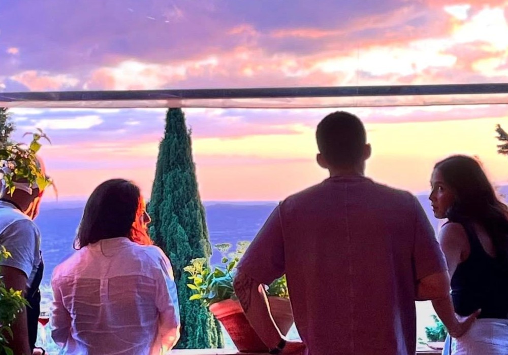 Scenic view of Villa di Maiano